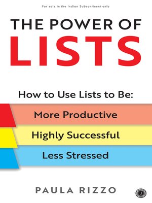 cover image of The Power of Lists